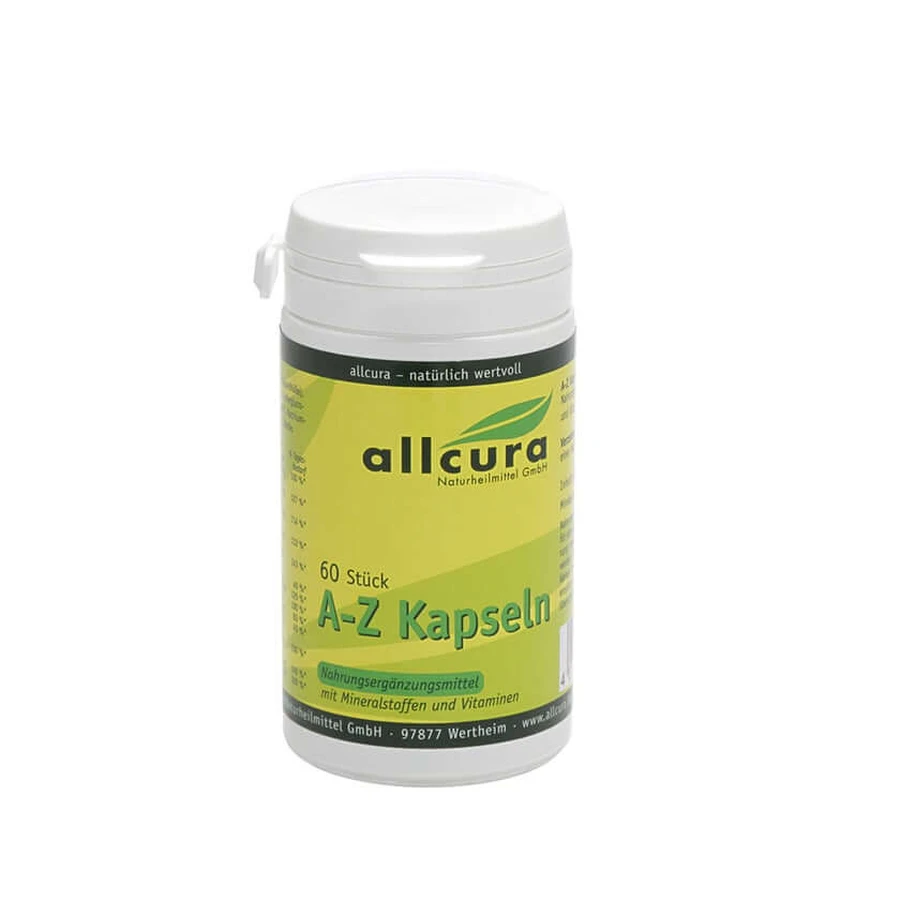 A-Z Kapseln mit Mineralstoffen und Vitam 60 St