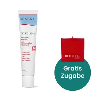 DEXECLEAR matujący fluid wodny SPF50+ 40 ml