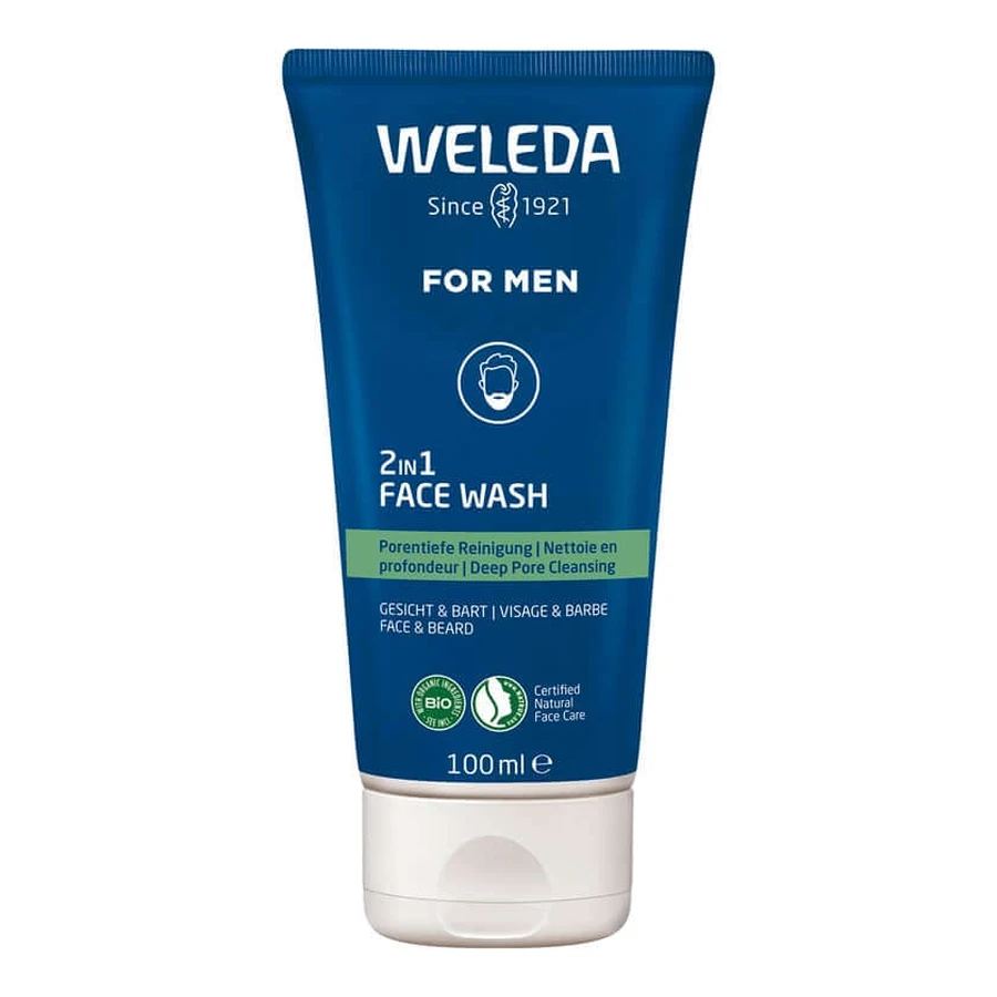 Weleda FOR MEN 2in1 Face Wash 100 ml