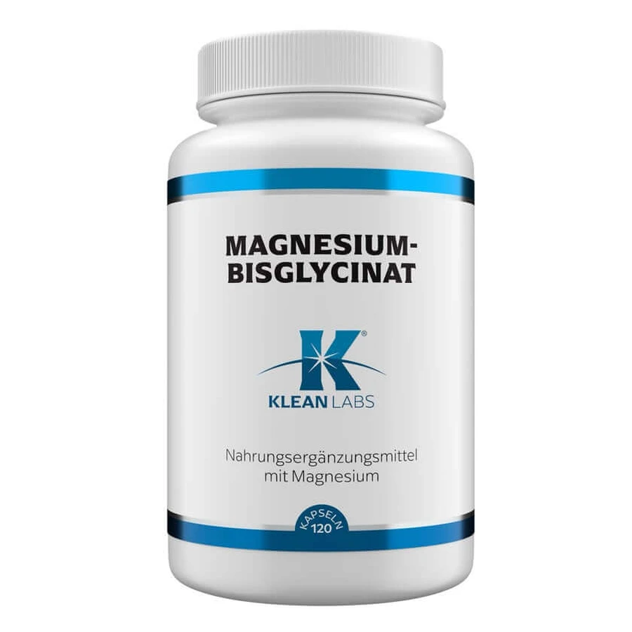Klean Labs Magneziu Bisglicinat 120 Capsule