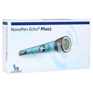Dispositivo di iniezione Novopen Echo Plus blu 1 pz.