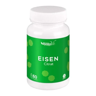 Capsules de citrate de fer (vegan) 60 pcs.