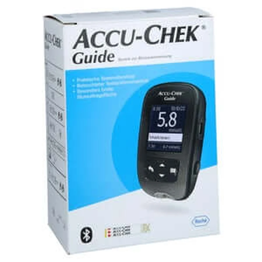 Accu-chek Guide blood glucose meter set Mmol/l 1 pc
