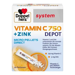 Sistema Doppelherz Vitamina C 750 Depot direct 20 St
