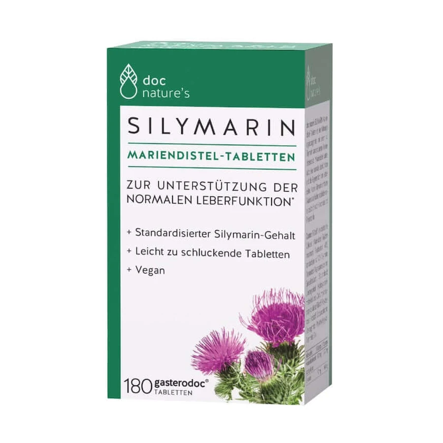 doc nature's SILYMARIN Chardon Marie Tabl. 180 gasterodoc 180 pcs.
