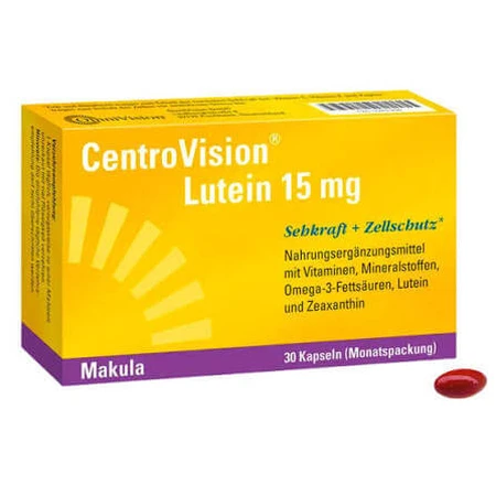 CentroVision Luteină 15 mg 90 capsule