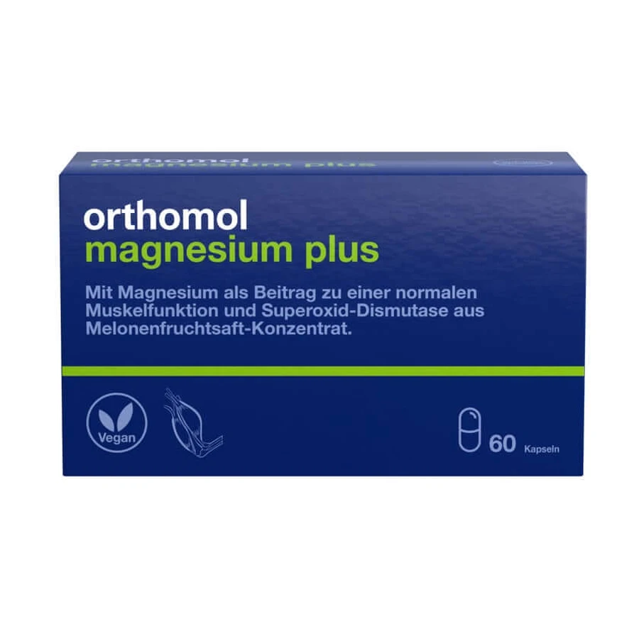 Orthomol Magnesium Plus Capsules 60 Capsules