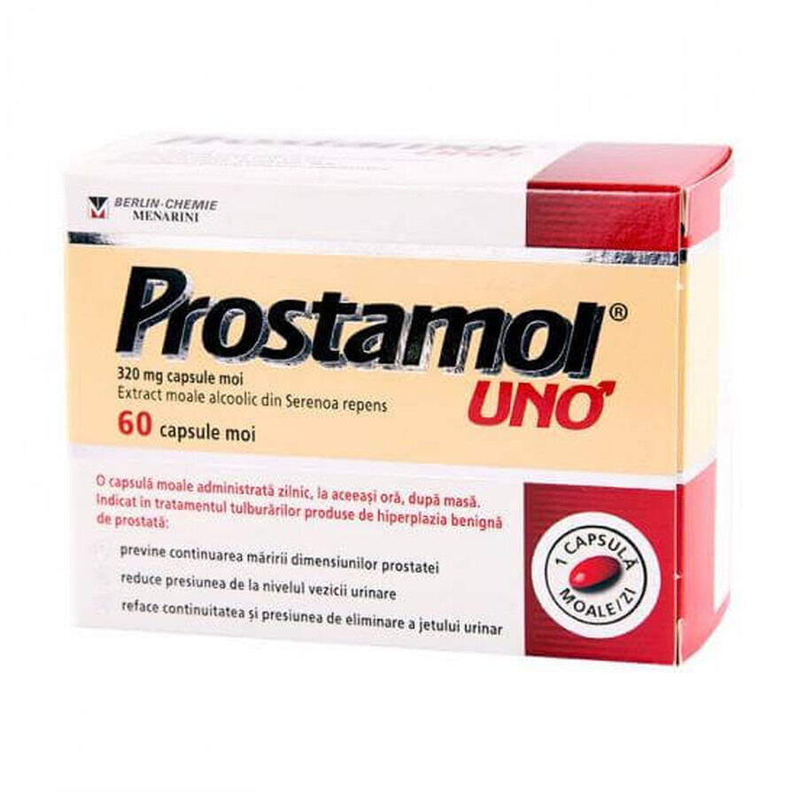 Prostamol Uno, 60 capsule, Berlin-Chemie Ag