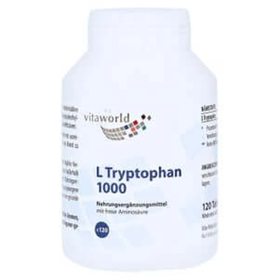 Vitaworld L-Tryptofan 1000 mg 120 St: ceny i cechy