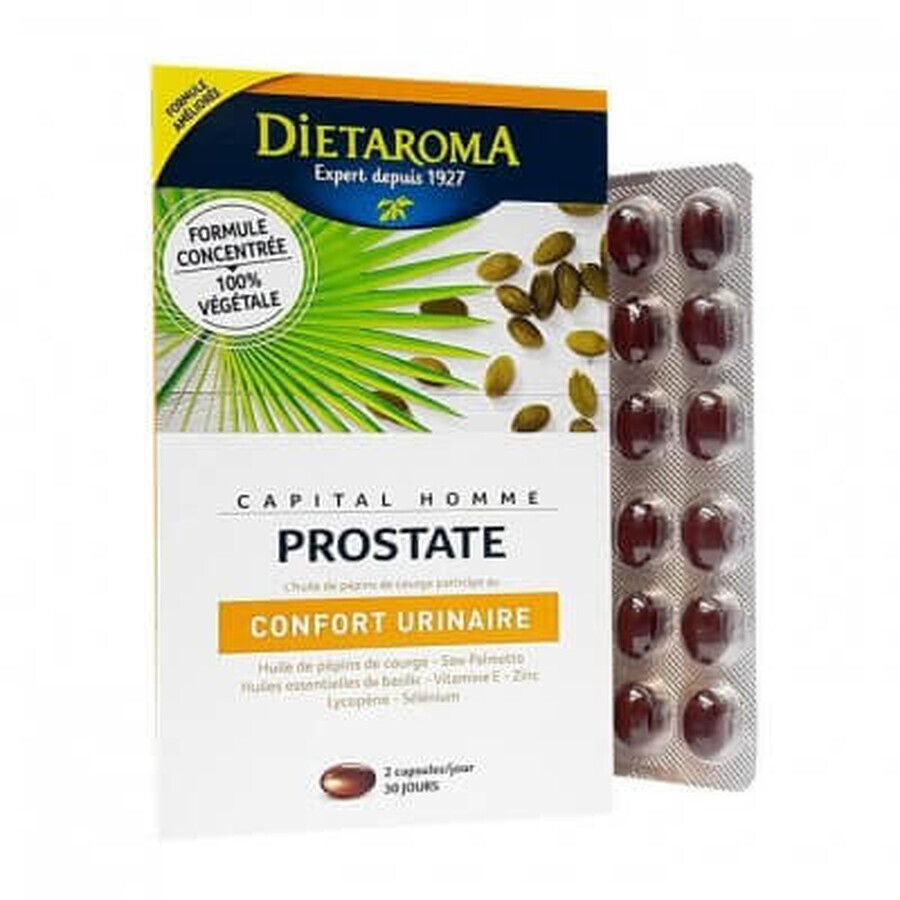 Prostaat Capital Homme, 60 capsules, Dietaroma