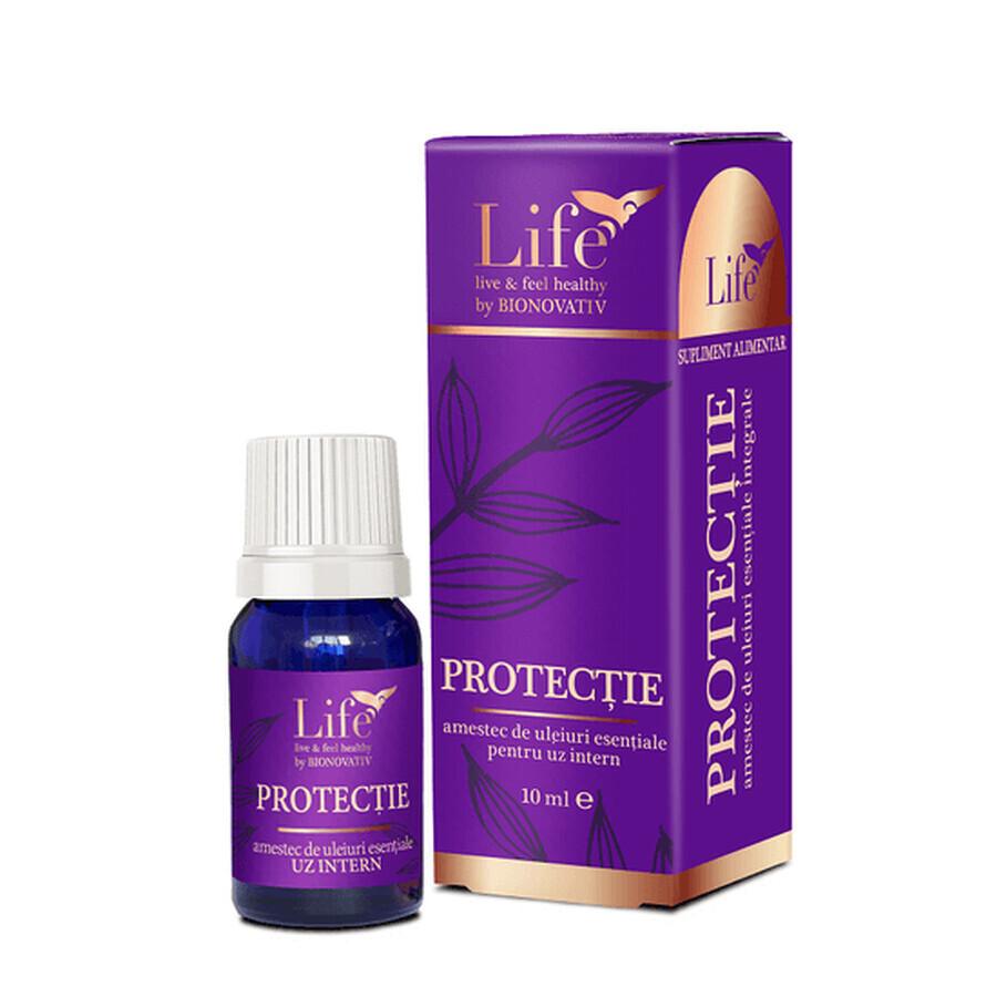 Protection, mélange d'huiles essentielles, 10 ml, Bionovativ