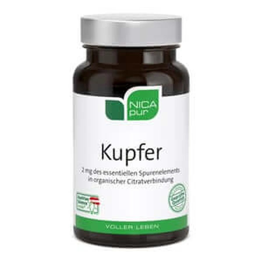 Nicapur Kupfer Kapseln 60 St
