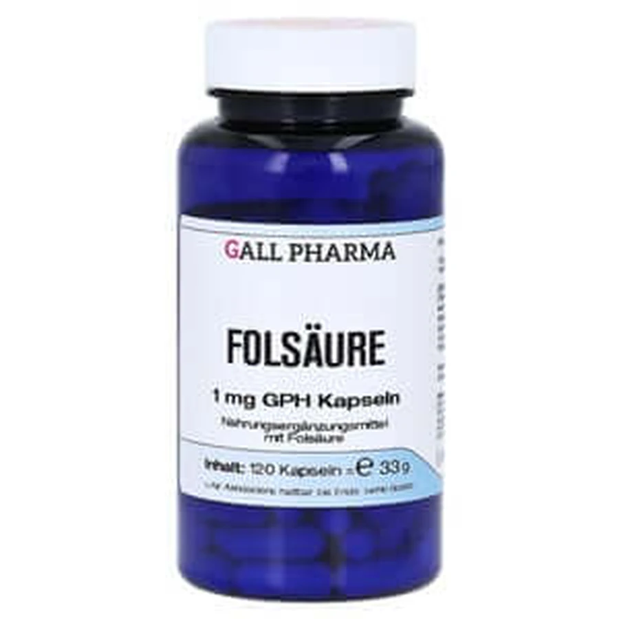 Acide folique 1 mg GPH capsules 120 Capsules