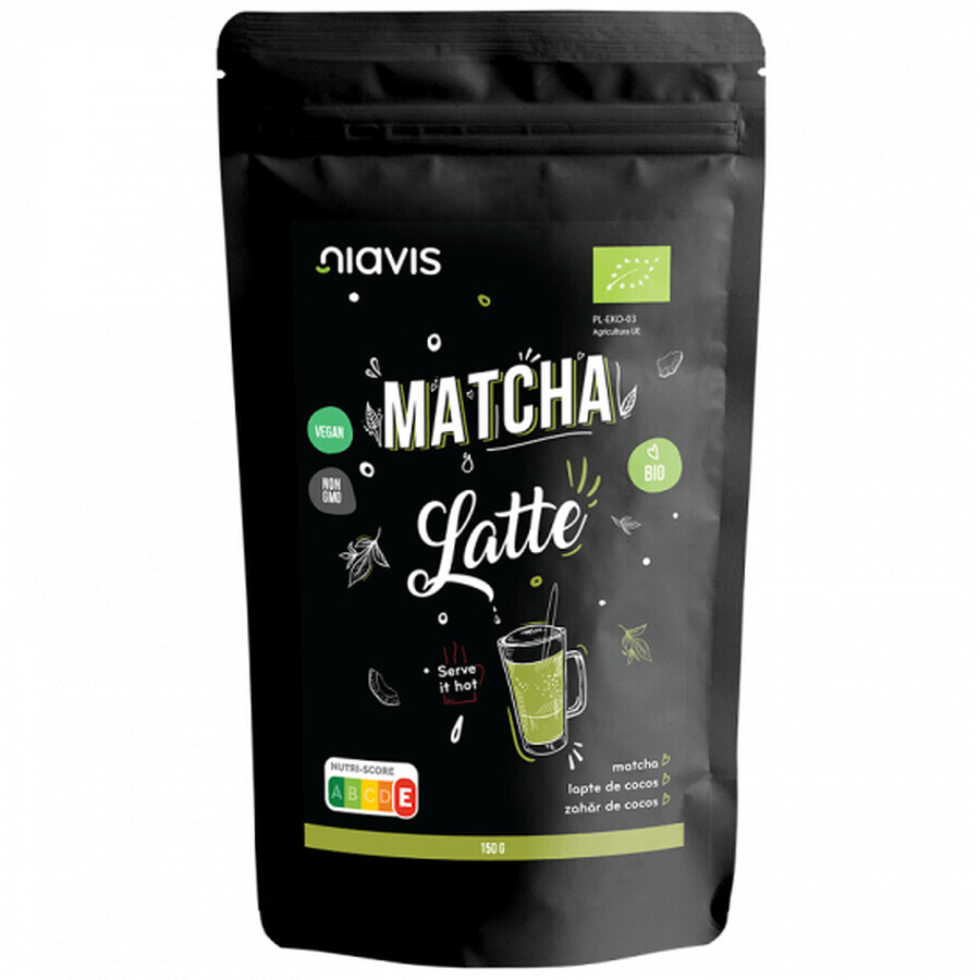 Eco Matcha Latte Polvo, 150g, Niavis