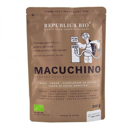 Polvo funcional Eco Macuchino, 200g, Republica Bio