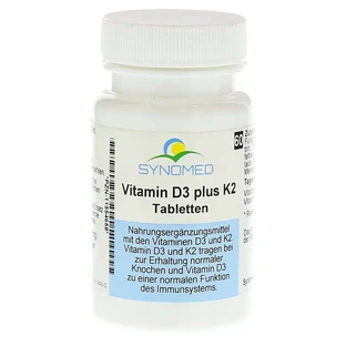 Vitamina D3 PLUS K2 Tablete 60 Capsule