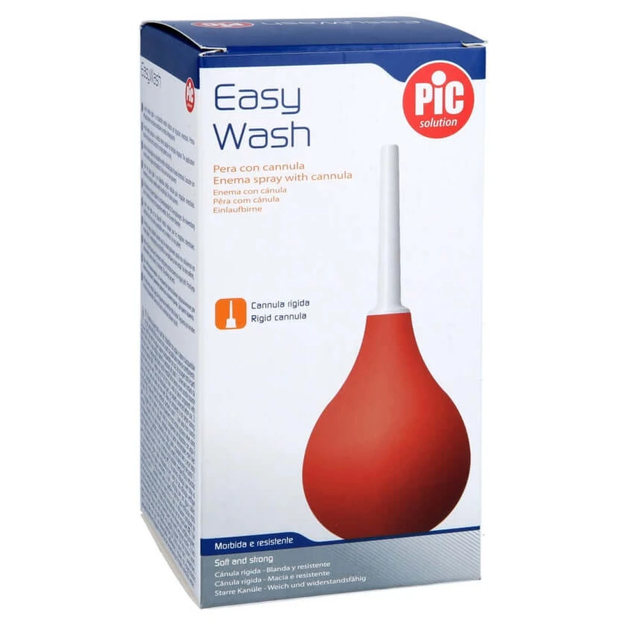 Klysma spuit Easy 224 ml peervormig 1 st