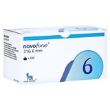 Novofine naalden 31 G 6 mm 100 stuks