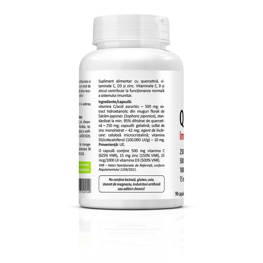 Quercetin Immune Complex, 90 cápsulas, Zenyth