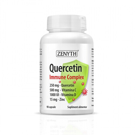 Quercetin Immune Complex, 90 cápsulas, Zenyth