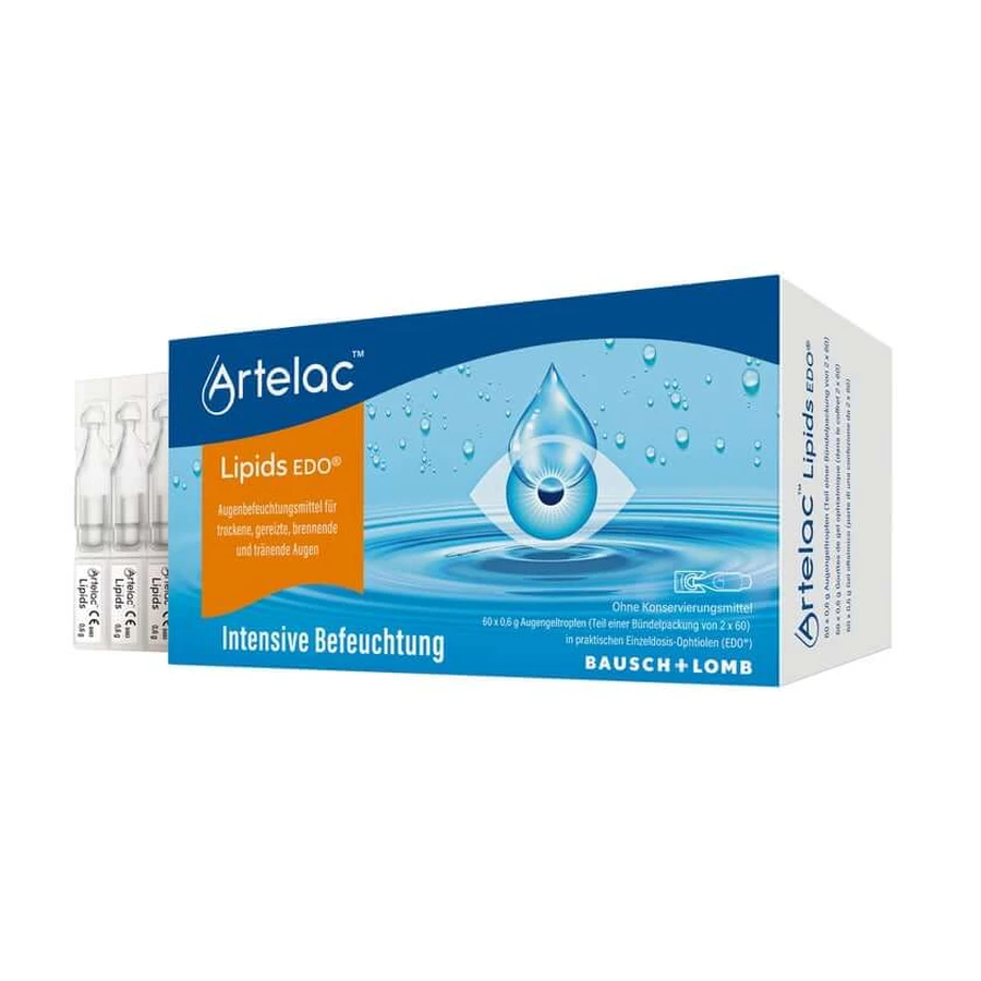 Artelac Lipids EDO picături gel pentru ochi 120X0.6 g