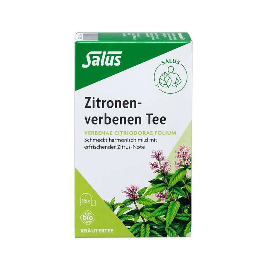 Thé à la verveine citronnée Bio Salus Filter Bag 15 St