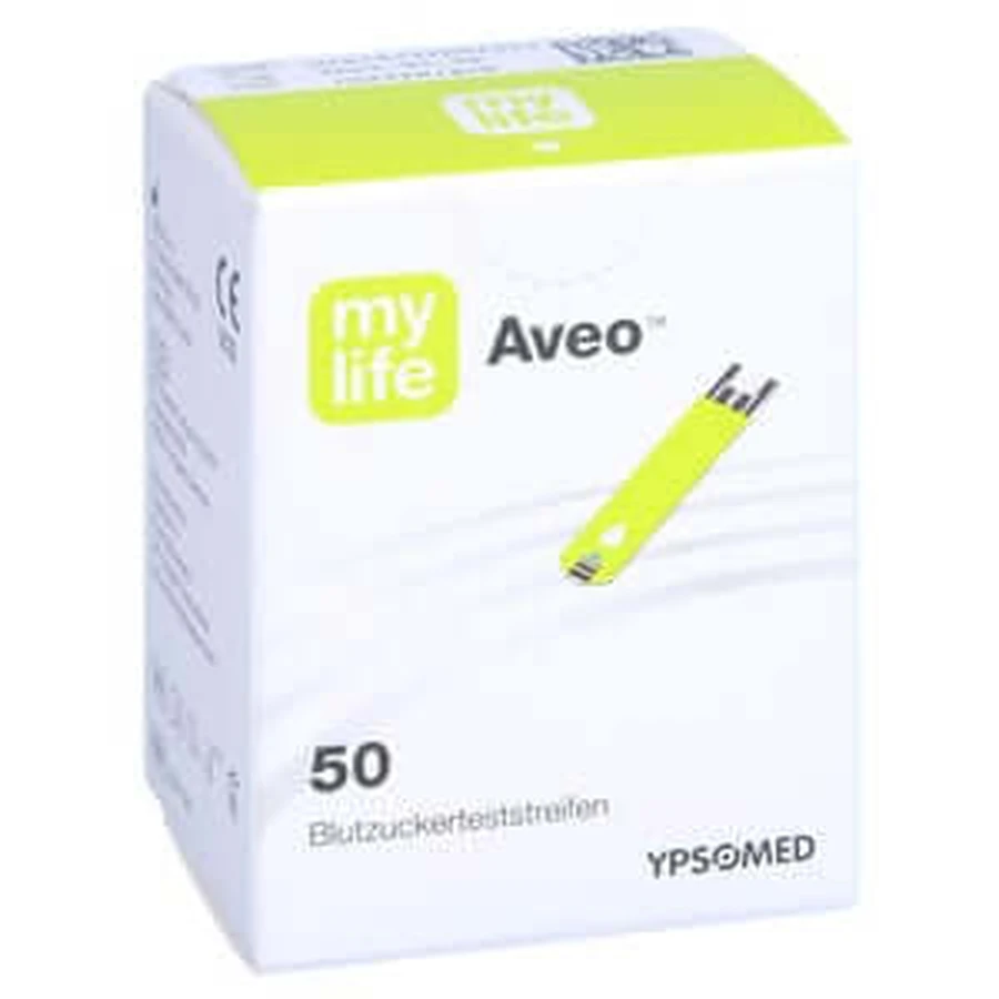 Mylife Aveo blood glucose test strips 50 pcs