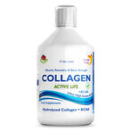 Hidrolizado fluido de colágeno tipo 1, 2 y 3 Active Life 5000 mg, 500 ml, Swedish Nutra