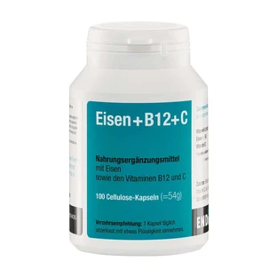 Fer+b12+c Capsules 100 Capsules