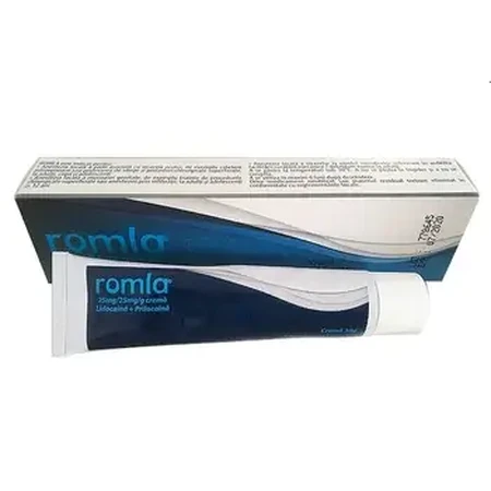 Romla crema con lidocaina e prilocaina 25 mg/25 mg/g, 30 g, Elantis Pharma