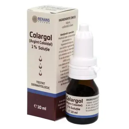 Colargol 1% Lösung (Kolloidales Silber), 10ml, Renans