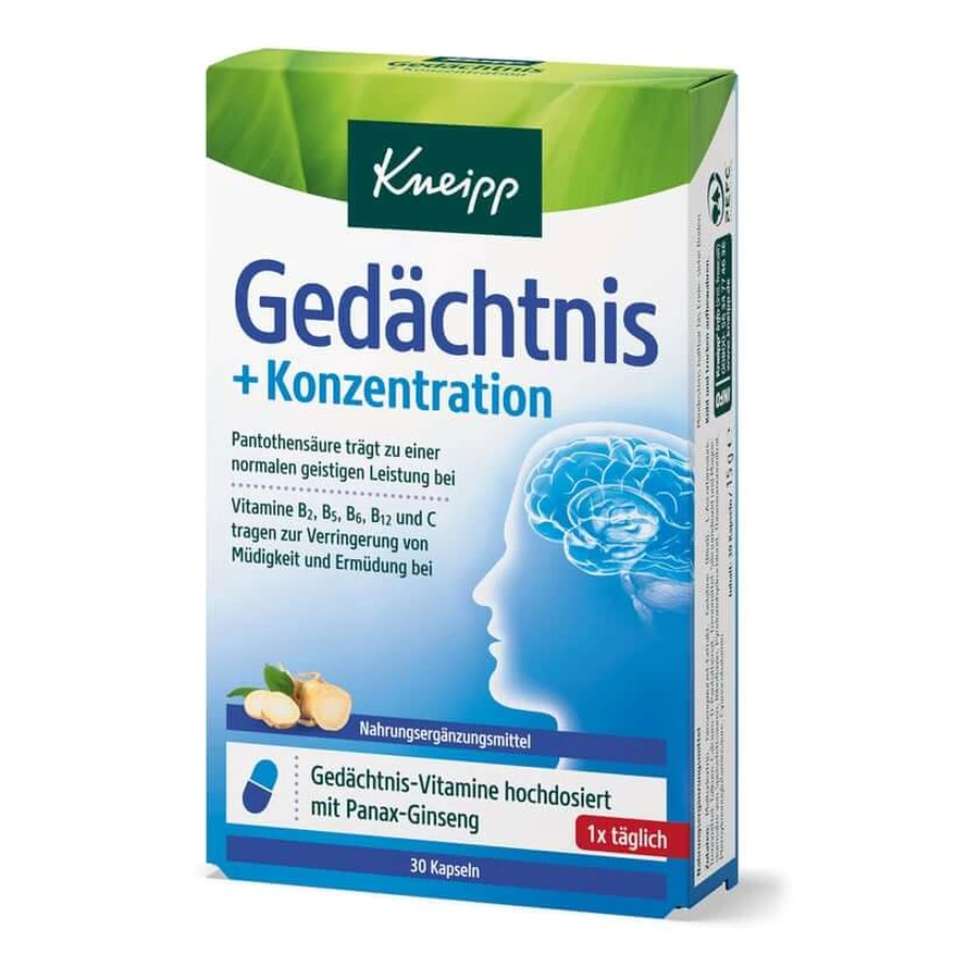 KNEIPP Memoria + Concentrazione 30 st