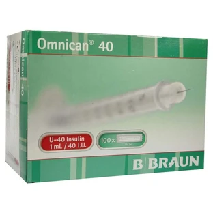 Omnican Insulinspr.1 ml U40 w.Kan.0,30x1 100X1 St