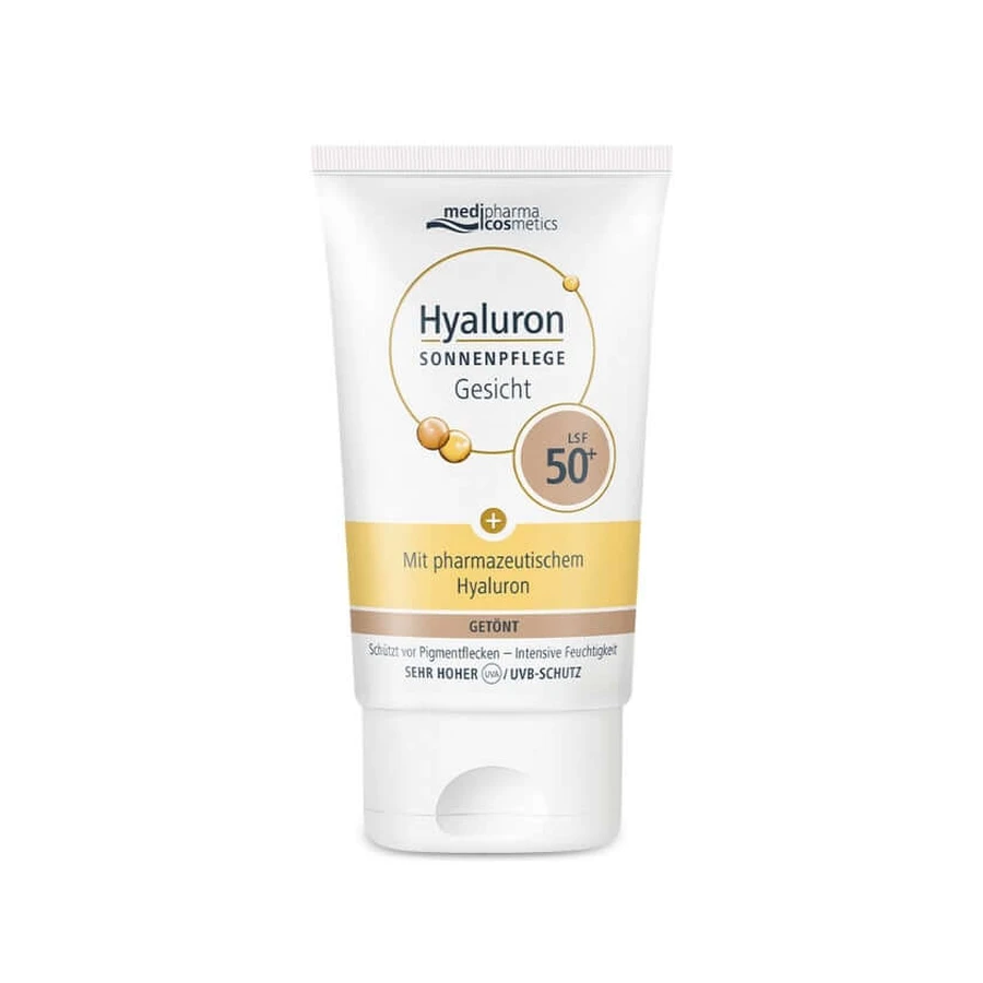 Hyaluron soin solaire visage teinté SPF 50+ 50 ml