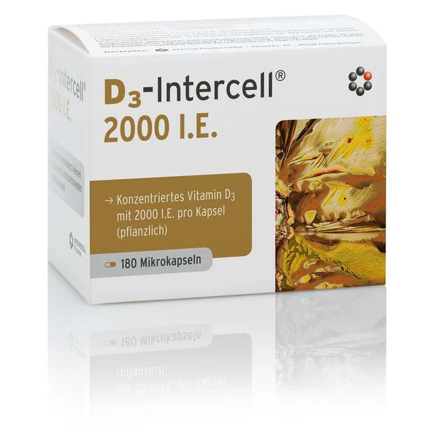 D3-intercell 2.000 I.E. Kapseln 180 St