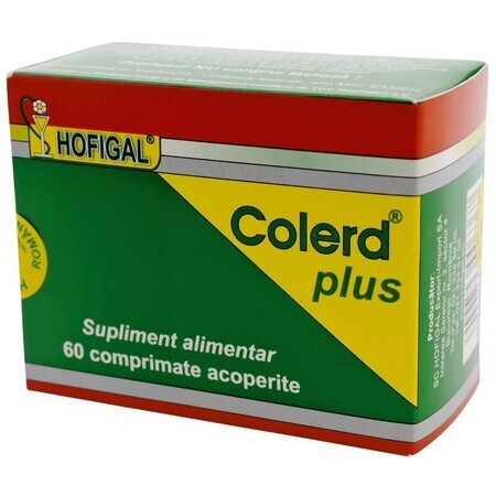 Colerd plus, 60 comprimidos, Hofigal