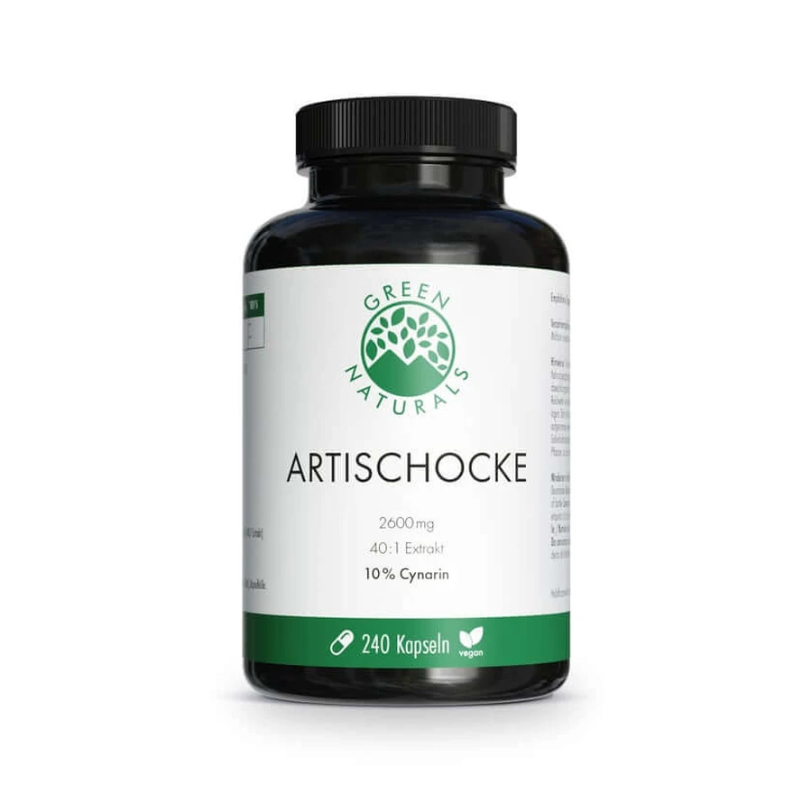 Green Naturals Anghinare 2600 Mg M.10% Cynarin 240 St