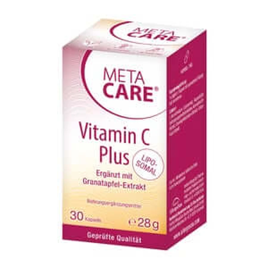 META CARE Vitamina C Plus 30 St