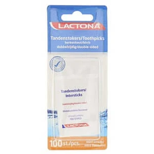 Lactona Intersticks palillos de dientes 100 unid.