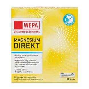 WEPA Magneziu Direct Sticks 20 St