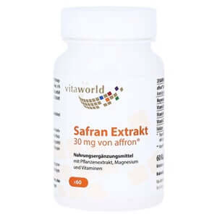 Estratto di zafferano 30 mg capsule 60 Capsule
