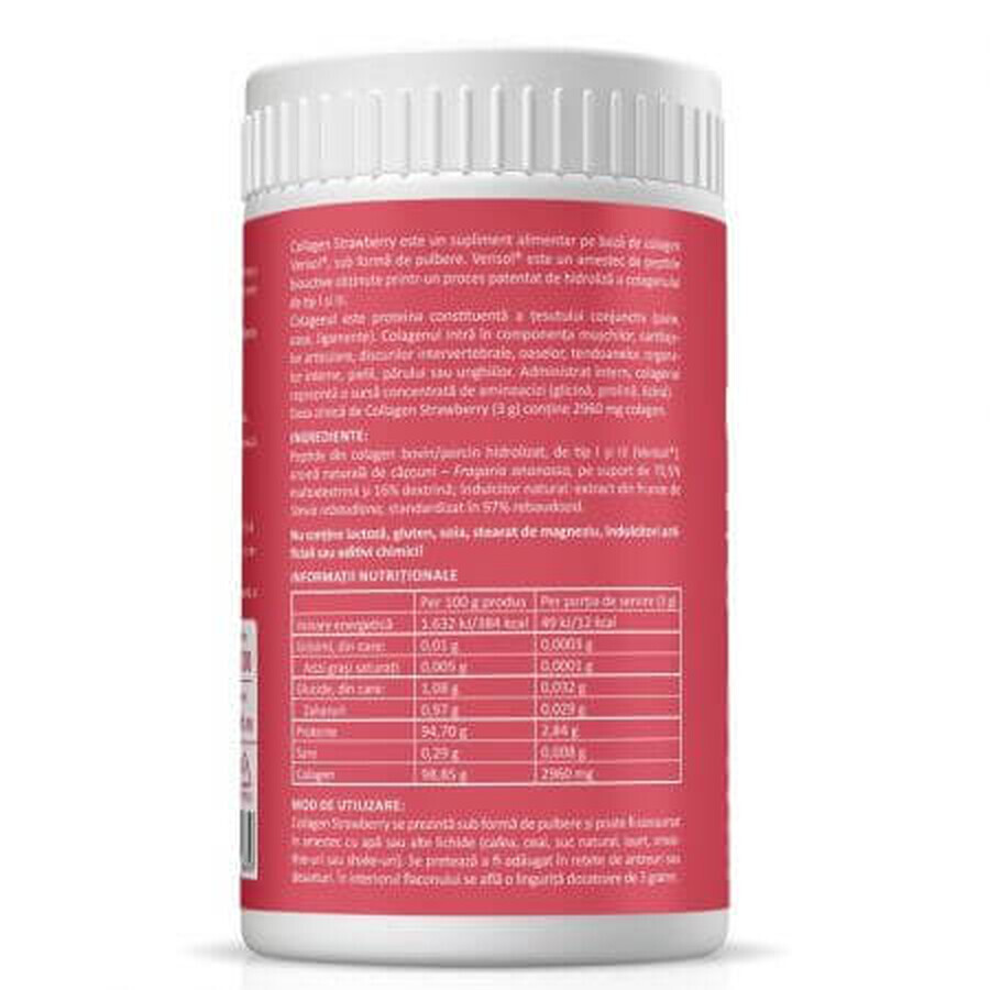 Collagen Strawberry, 150g, Zenyth