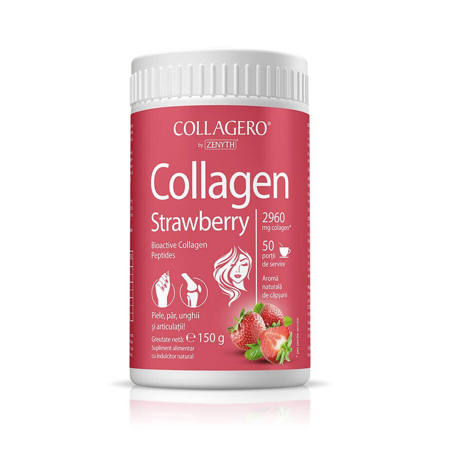 Collagen Strawberry, 150g, Zenyth