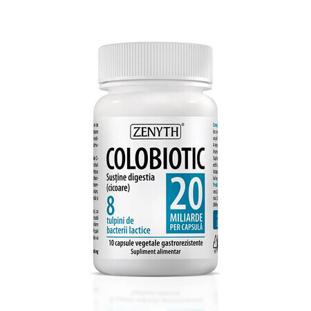 Colobiotic, probiótico 20 mil millones, 10 cápsulas, Zenyth