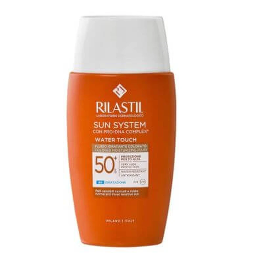 Rilastil sonnensystem water touch farbfluid spf50+ 50 ml