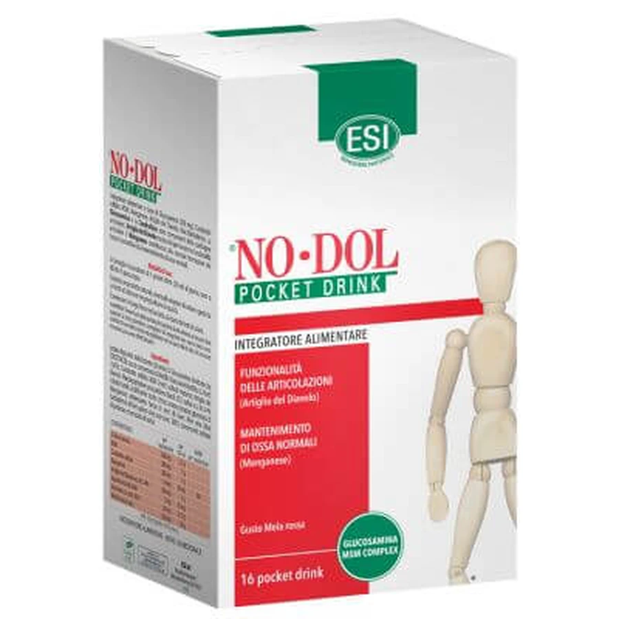 Esi nodol 16 plicuri de băutură de buzunar 20 ml