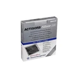 Pansament din carbon activat cu argint actisorb 10,5x10,5 cm 3 bucăți