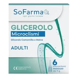 Glicerol microclina adultos 9 g 6 piezas sofarmapiu'