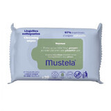 Lingettes humides pour le visage et le corps à l'extrait d'avocat, 20 pièces, Mustela