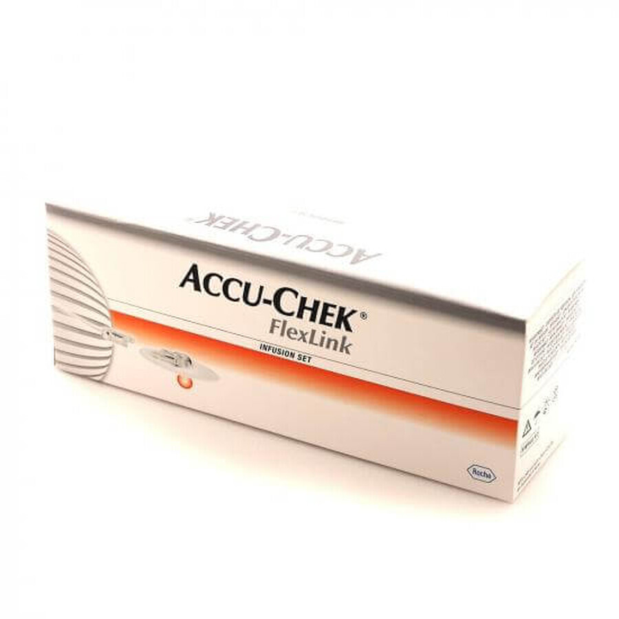 Equipo de infusión Accu-Chek Flexlink, 6/30 x 10 piezas, Roche